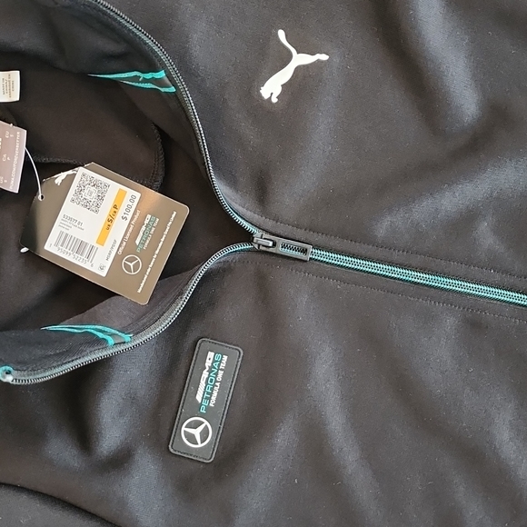 Mercedes F1 T7 Men's Track suit puma men's sizes small medium 2x - Picture 5 of 11